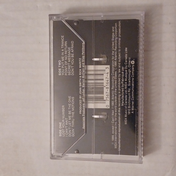 4/$30 Nu Shooz - Poolside Casette Tape - Picture 2 of 7